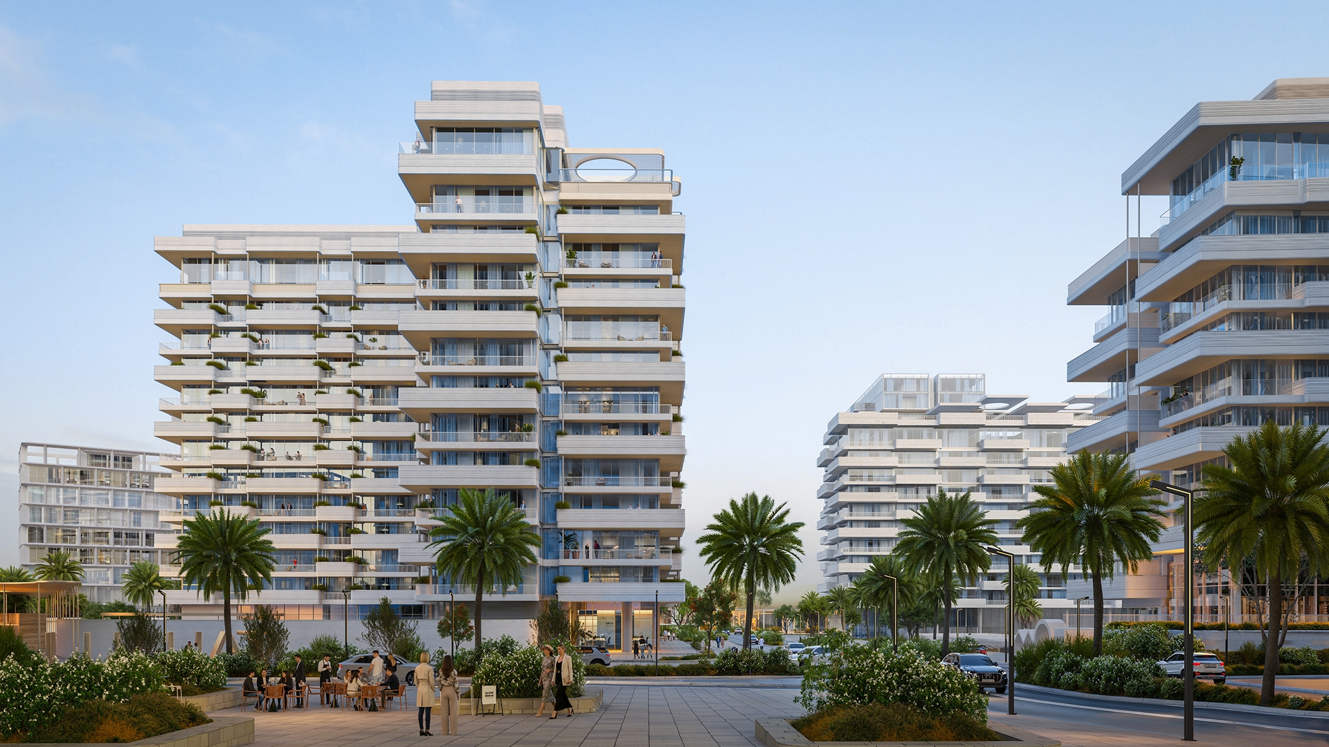 Concierge and security at Luluat Marina residences